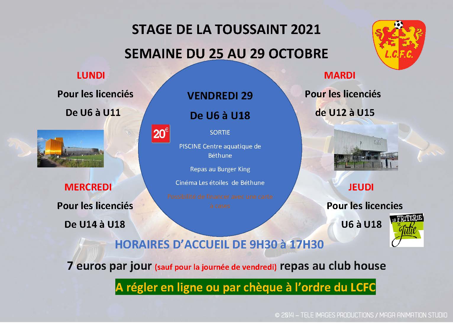 Stage Toussaint - saison 2021-2022