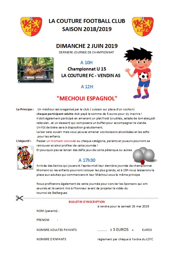 Dernière journée de championnat